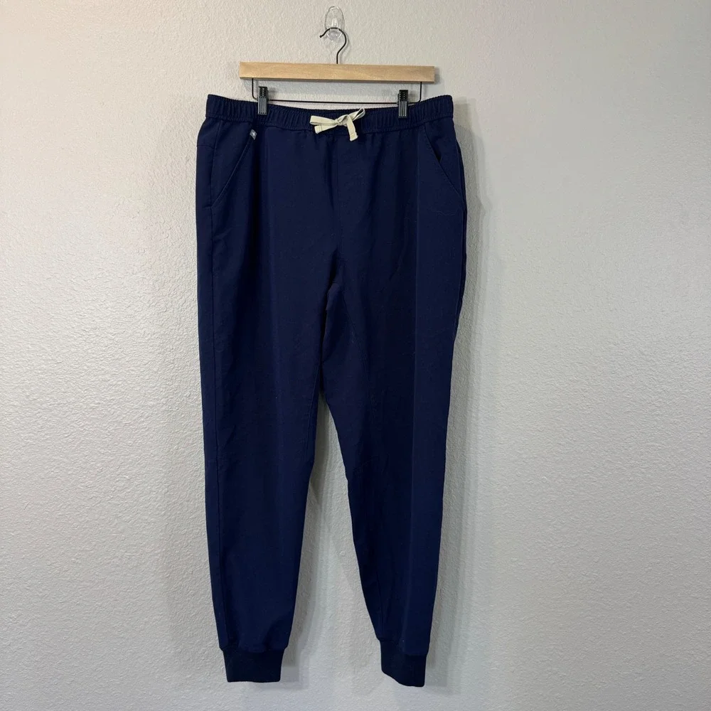FIGS Men's Size XXL Navy Blue Tansen Technical Collection Jogger Scrub Pants